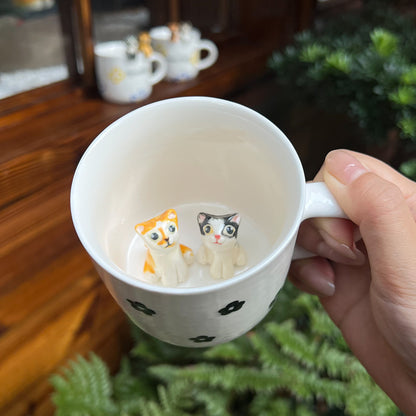 100% Handmade Custom Pet Ceramic Mug By Artist